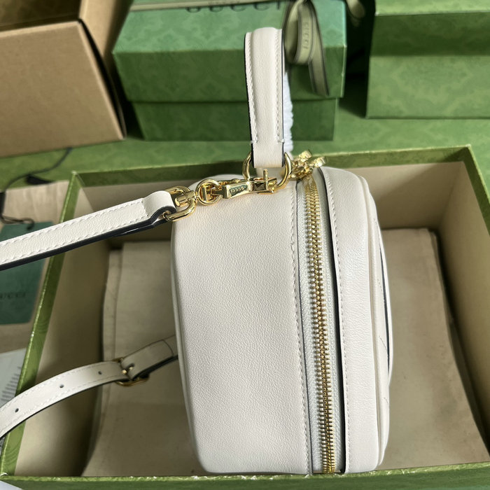 Gucci Blondie top handle bag White 744434