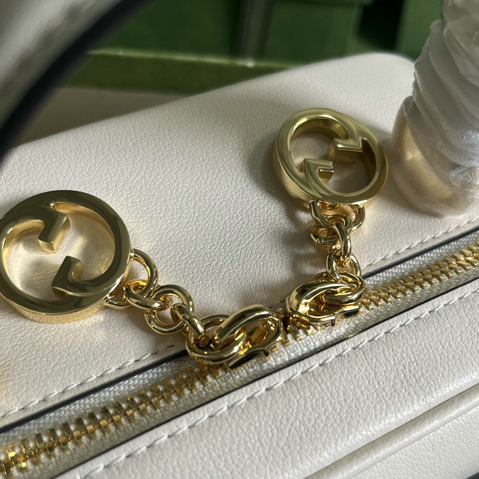 Gucci Blondie top handle bag White 744434