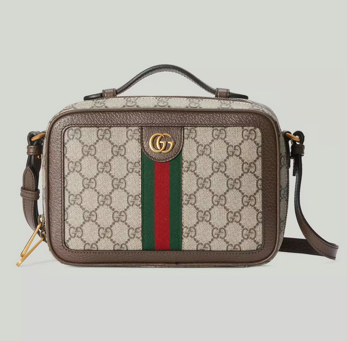 Gucci Ophidia small shoulder bag with Web Brown 739392