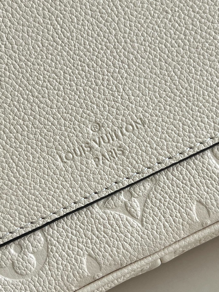 Louis Vuitton Marceau Bag White M46200
