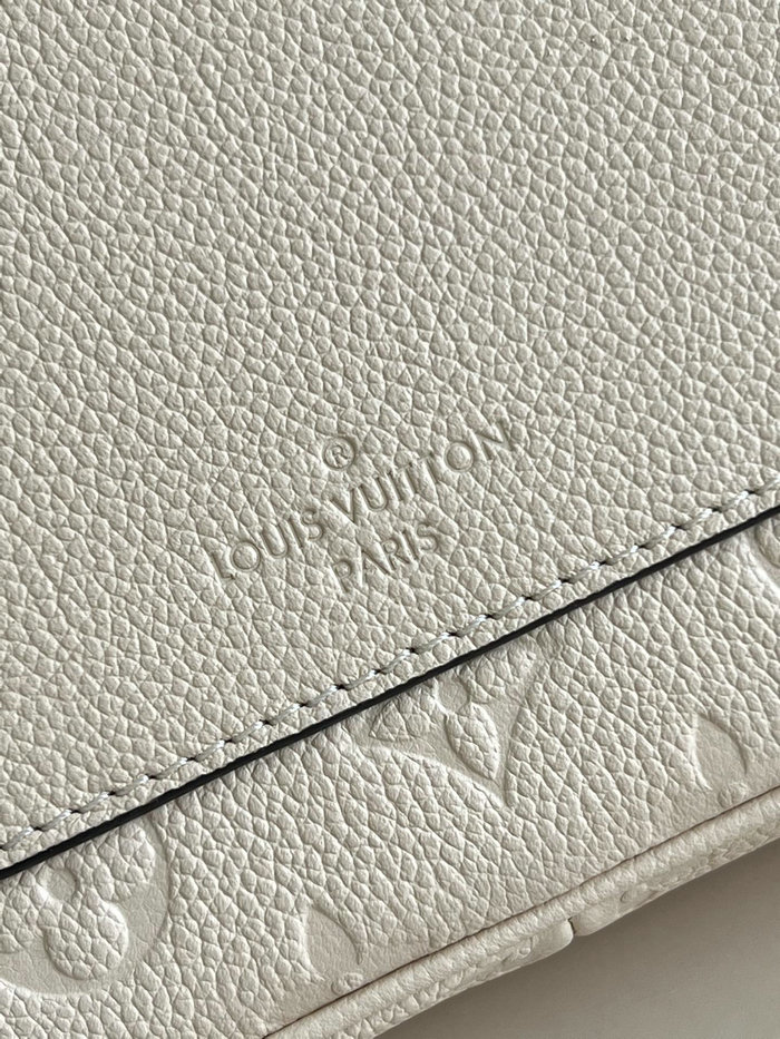 Louis Vuitton Marceau Bag White M46200