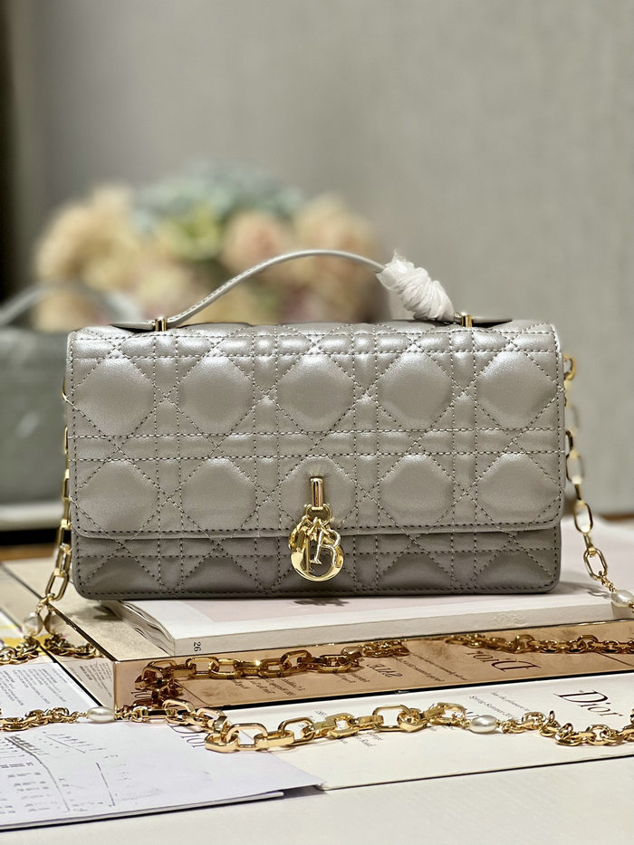 MISS DIOR MINI BAG Grey D0980