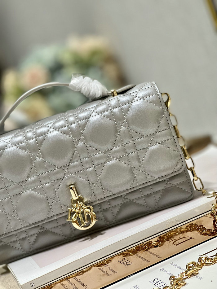 MISS DIOR MINI BAG Grey D0980