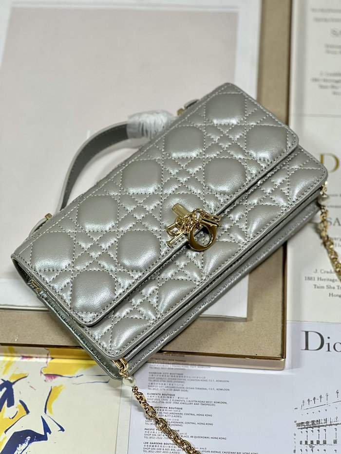 MISS DIOR MINI BAG Grey D0980