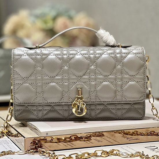 MISS DIOR MINI BAG Grey D0980