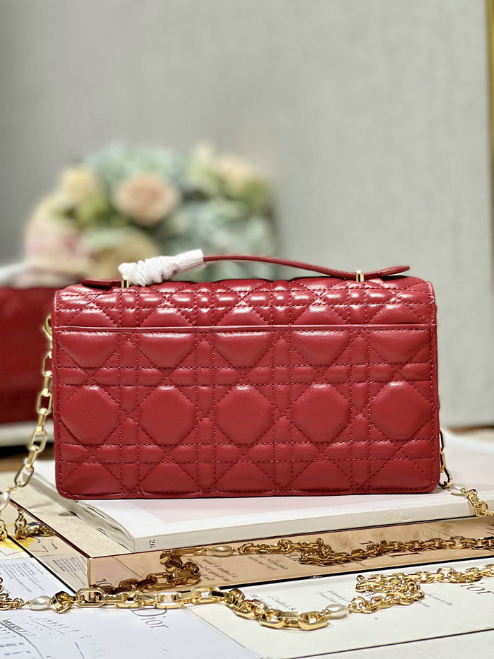 MISS DIOR MINI BAG Red D0980