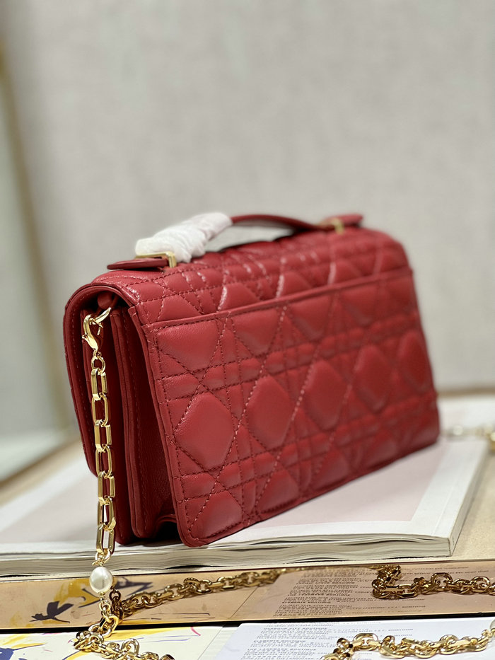 MISS DIOR MINI BAG Red D0980