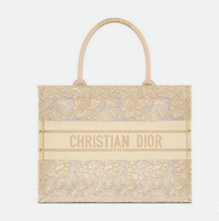 Medium Dior Or Dior Book Tote Beige M1296