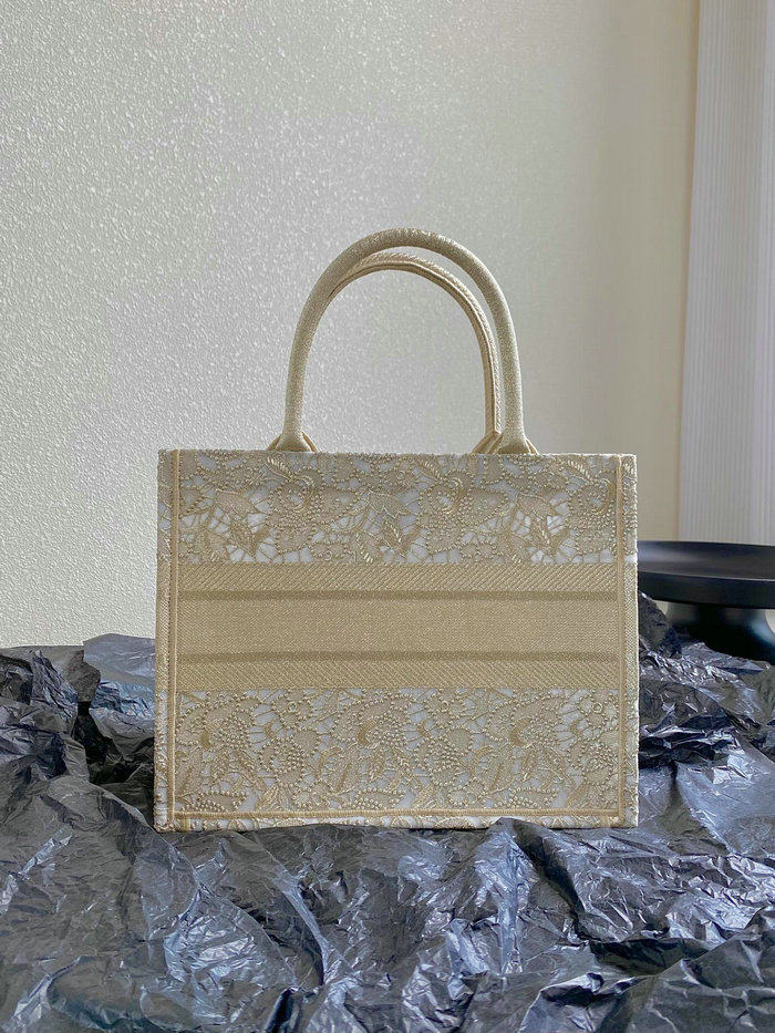 Medium Dior Or Dior Book Tote Beige M1296