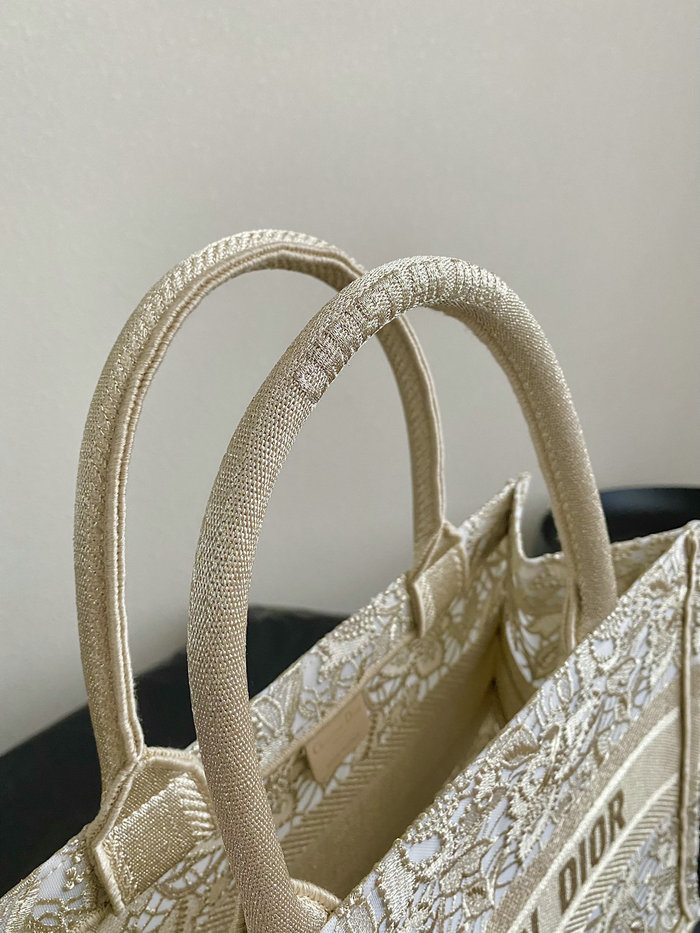 Medium Dior Or Dior Book Tote Beige M1296