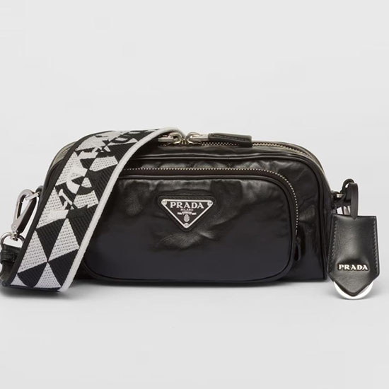 Prada multi-pocket shoulder bag Black 1BH198