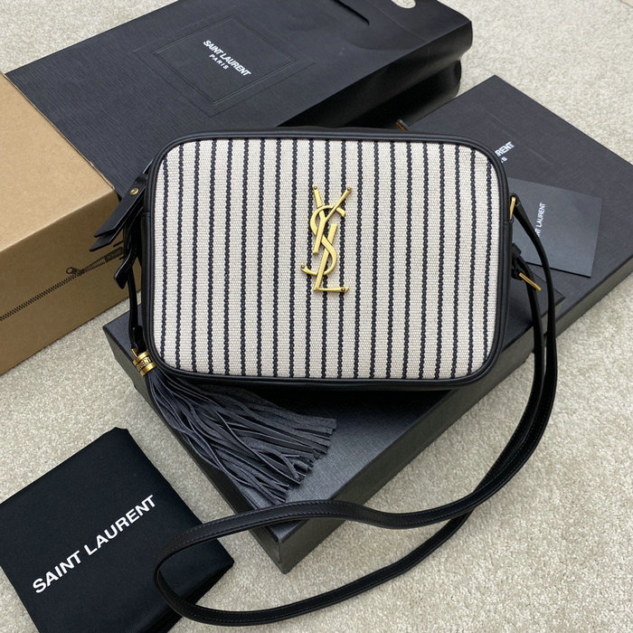 Saint Laurent Canvas Lou Camera Bag 520534