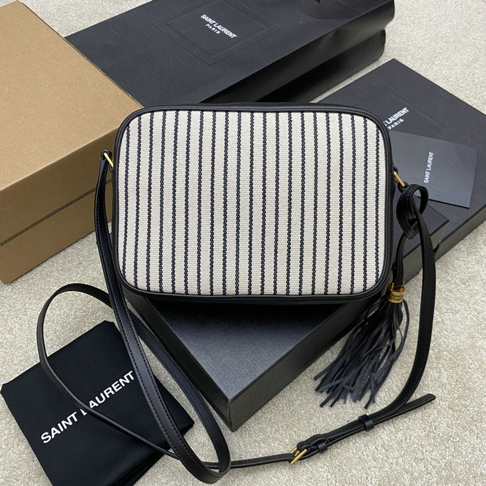 Saint Laurent Canvas Lou Camera Bag 520534