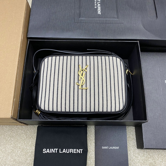 Saint Laurent Canvas Lou Camera Bag 520534