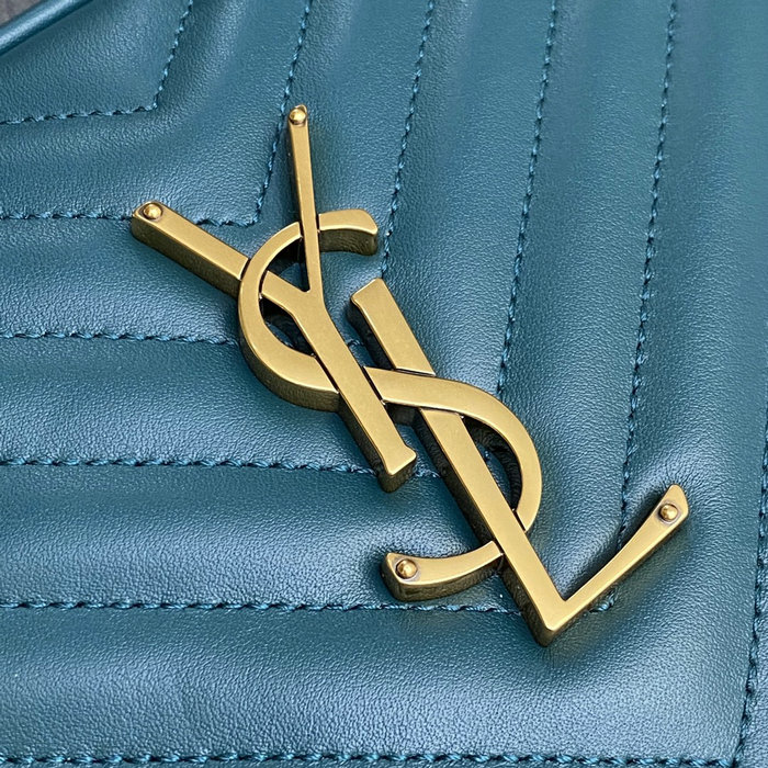 Saint Laurent Lou Camera Bag Blue 520534