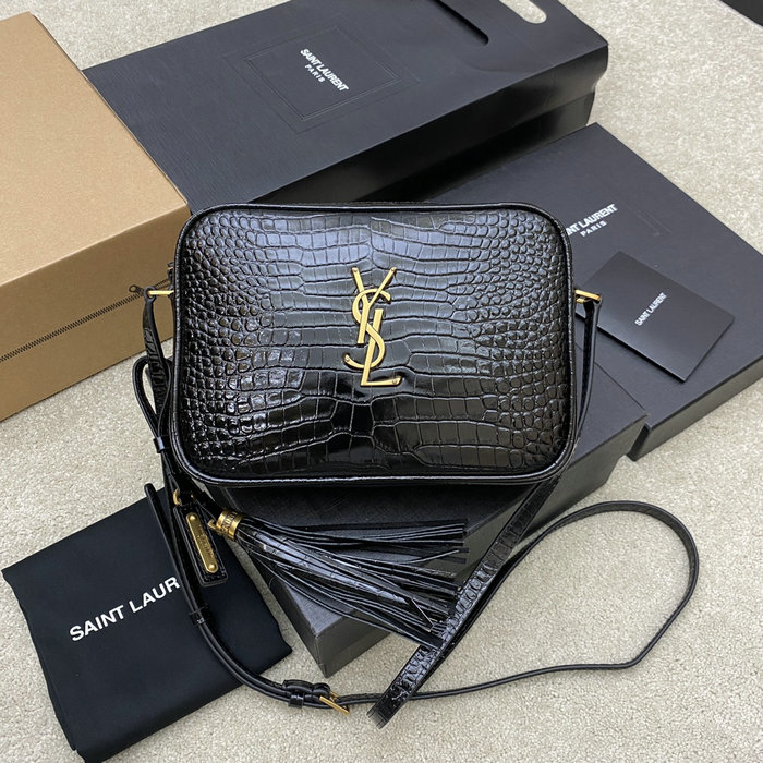 Saint Laurent Lou Camera Bag Crocodile 520534