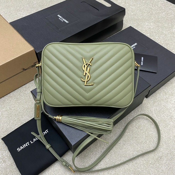 Saint Laurent Lou Camera Bag Green 520534