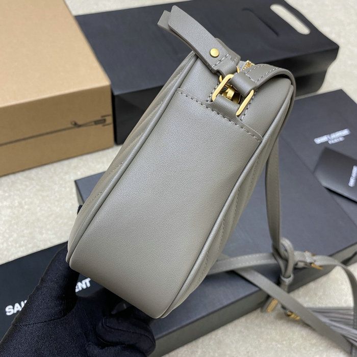 Saint Laurent Lou Camera Bag Grey 520534