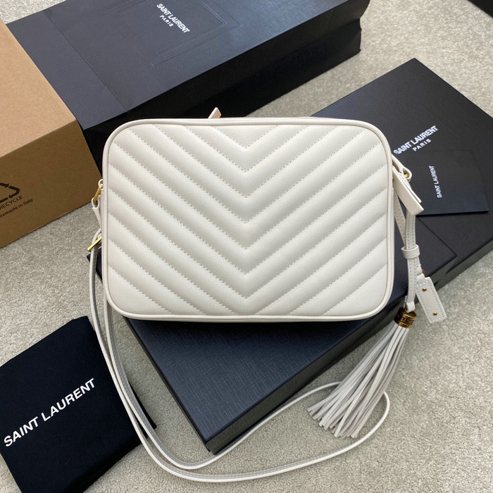 Saint Laurent Lou Camera Bag White 520534