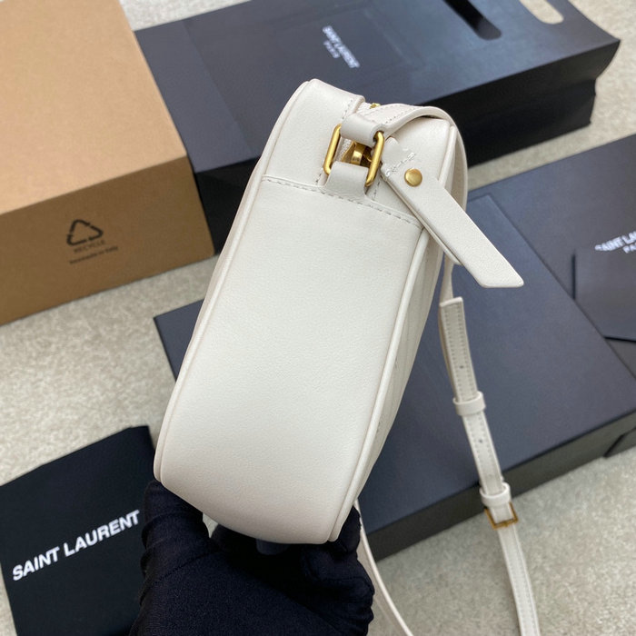 Saint Laurent Lou Camera Bag White 520534