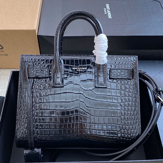 Saint Laurent Sac De Jour Nano Bag Black 392035