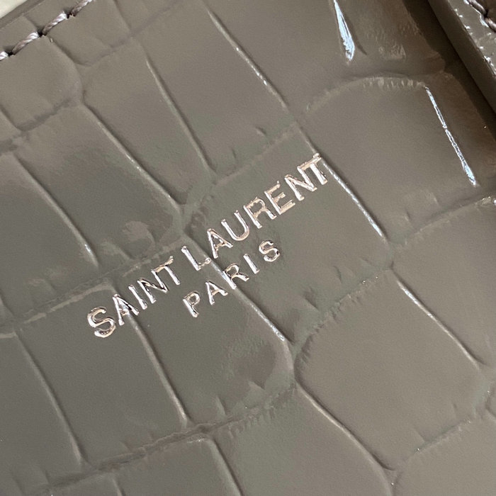 Saint Laurent Sac De Jour Nano Bag Grey 392035