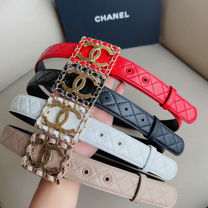 Chanel 30mm Leather Belt CB051010