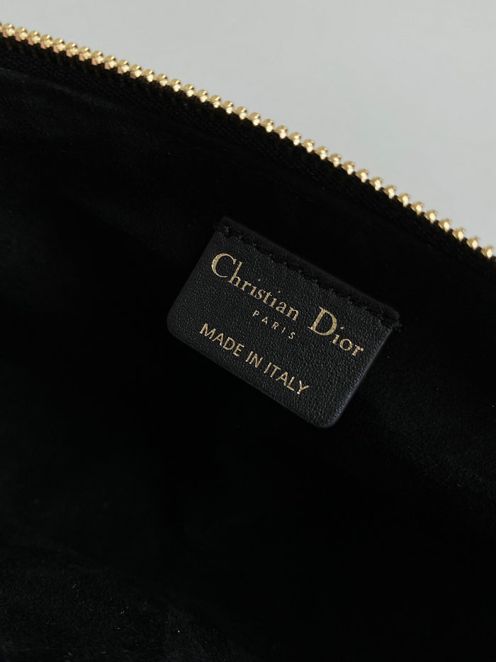 Dior Cannage Lambskin Club Bag Black M2252