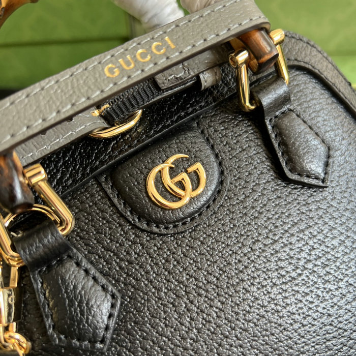 Gucci Diana mini tote bag Black 715775