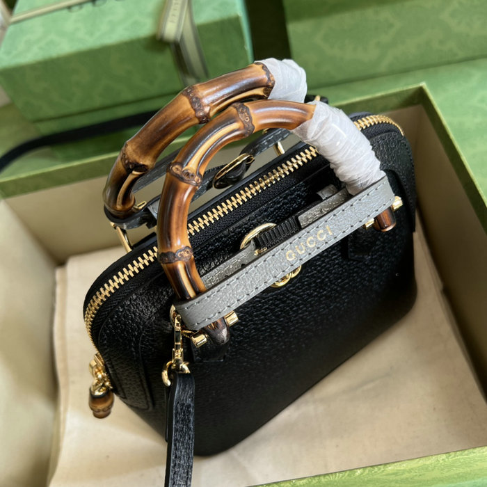 Gucci Diana mini tote bag Black 715775