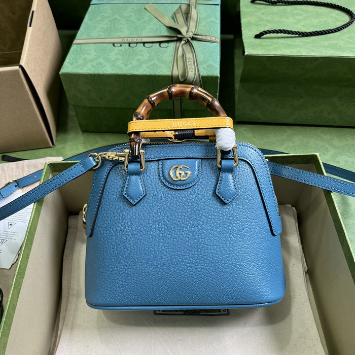 Gucci Diana mini tote bag Blue 715775