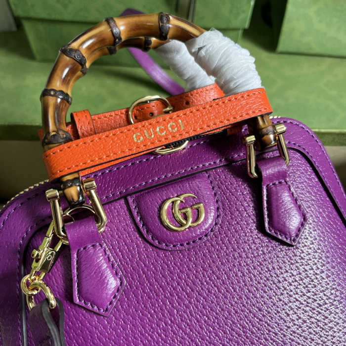 Gucci Diana mini tote bag Purple 715775