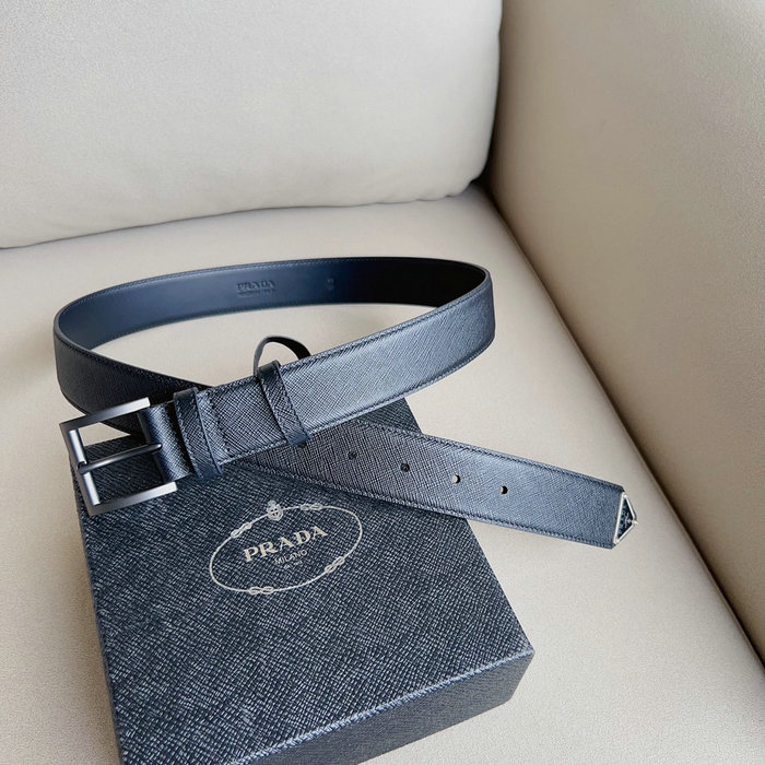 Prada 34mm Leather Belt PB051001