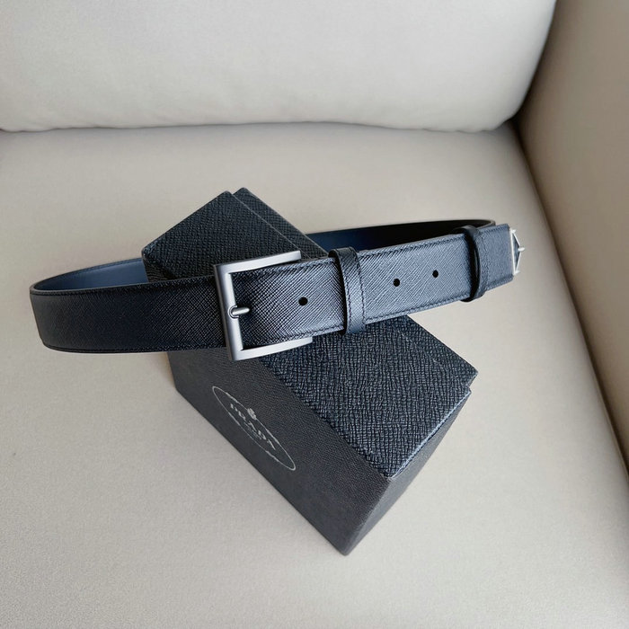 Prada 34mm Leather Belt PB051001