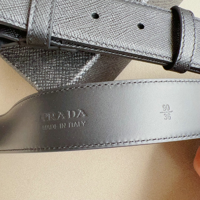 Prada 34mm Leather Belt PB051002