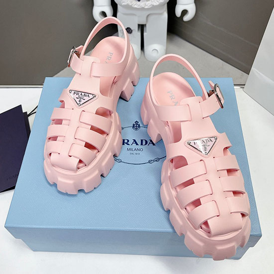 Prada Foam rubber sandals Pink SDP051402