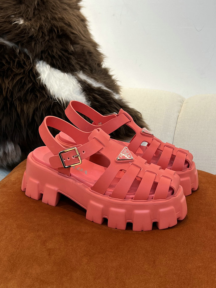 Prada Foam rubber sandals Red SDP051402