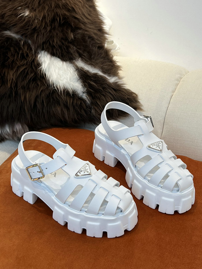 Prada Foam rubber sandals White SDP051402