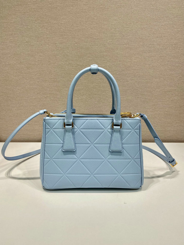 Prada Saffiano leather handbag Blue 1BA896