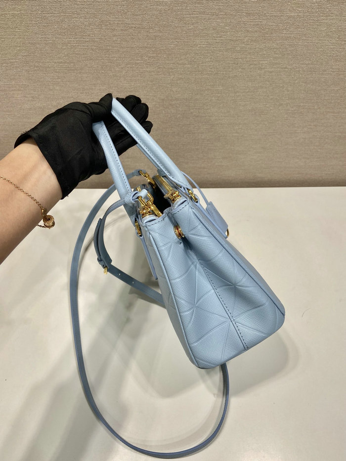 Prada Saffiano leather handbag Blue 1BA896