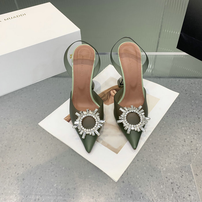 Amina Muaddi High Heel Sandals AM052609