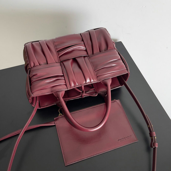 Bottega Veneta Mini Arco Tote Bag Burgundy B729042