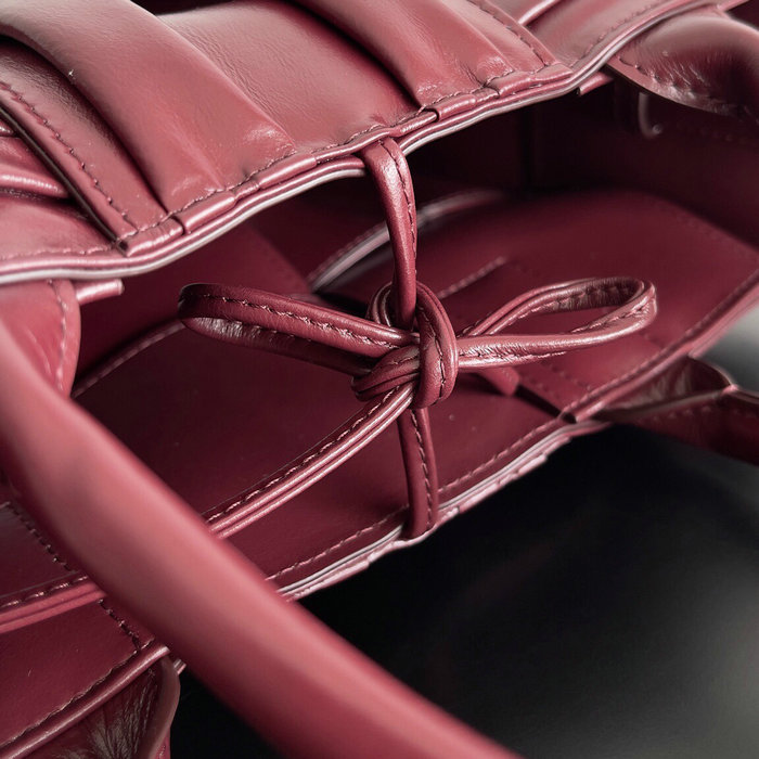 Bottega Veneta Mini Arco Tote Bag Burgundy B729042