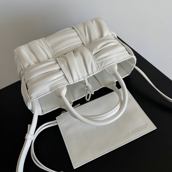 Bottega Veneta Mini Arco Tote Bag White B729042