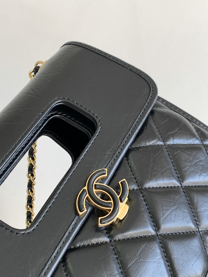 Chanel Aged Calfskin Mini Flap Bag AS4025