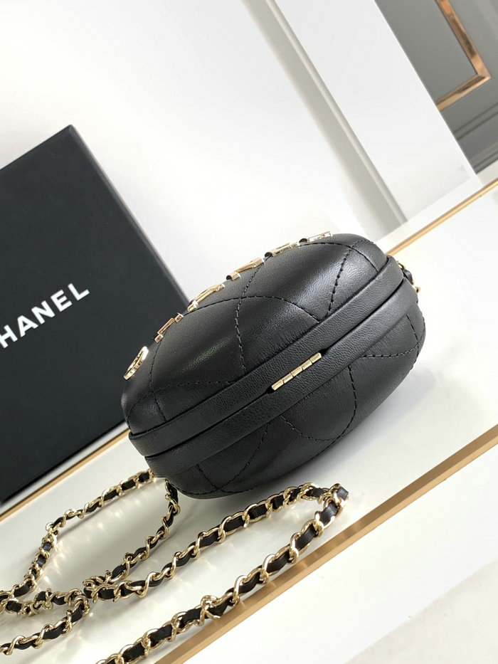 Chanel Clutch With Chain Black AP3252