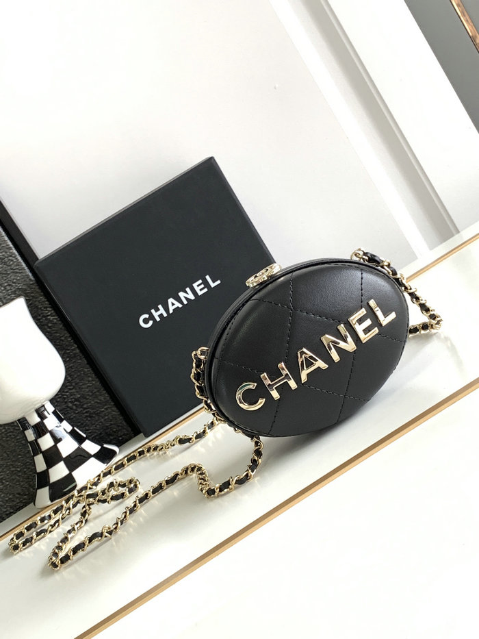 Chanel Clutch With Chain Black AP3252