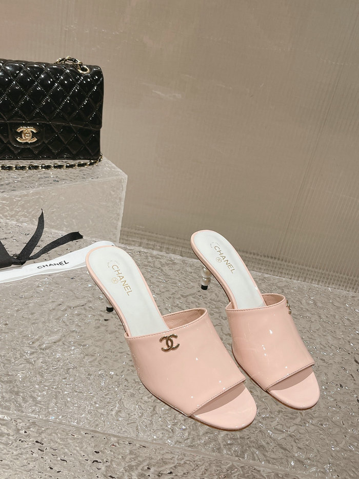 Chanel Patent Mules SNC052602