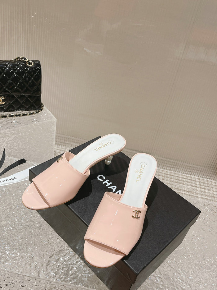 Chanel Patent Mules SNC052602