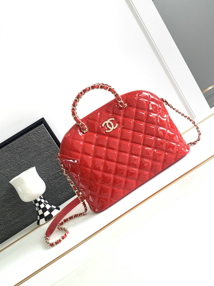 Chanel Small Tote Red AS3969